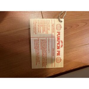 Celebrate fall with this charming pumpkin pie recipe board, perfect for adding a